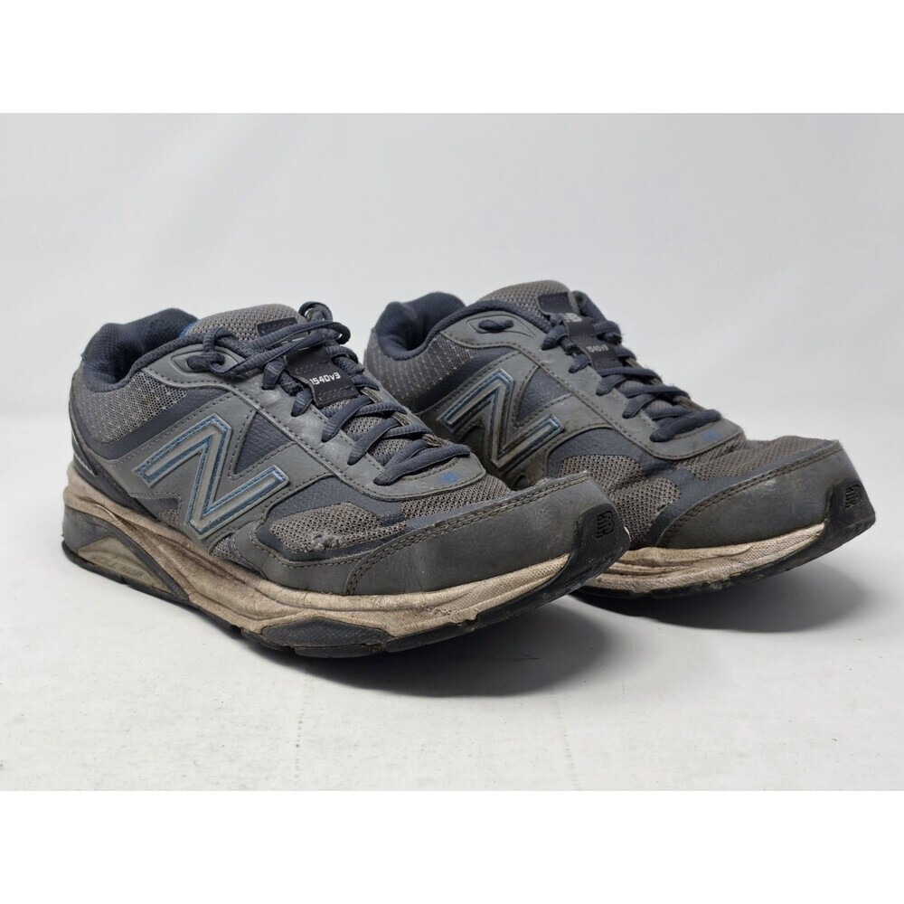 New Balance 1540v3 Mens 9.5 Width 4E Running Shoes Blue Grey Sneakers